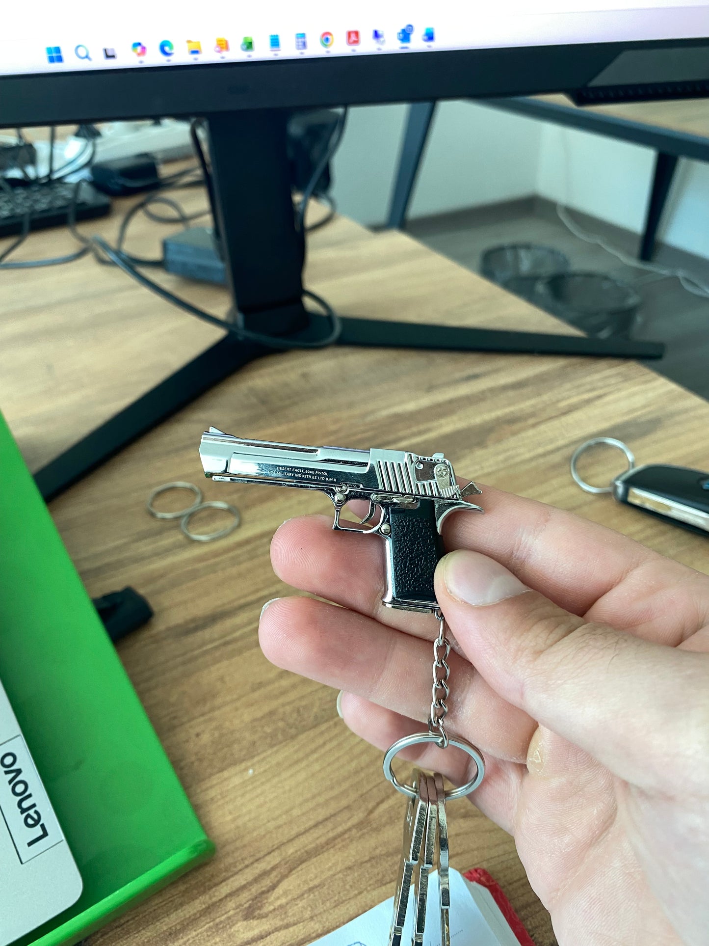 Desert Eagle Keychain + holster