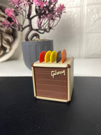 Mini Guitar Amp Pick Holder