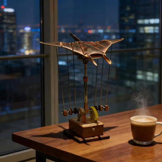 CarvedMantaRay ™️ - Handmade Wooden Manta Ray